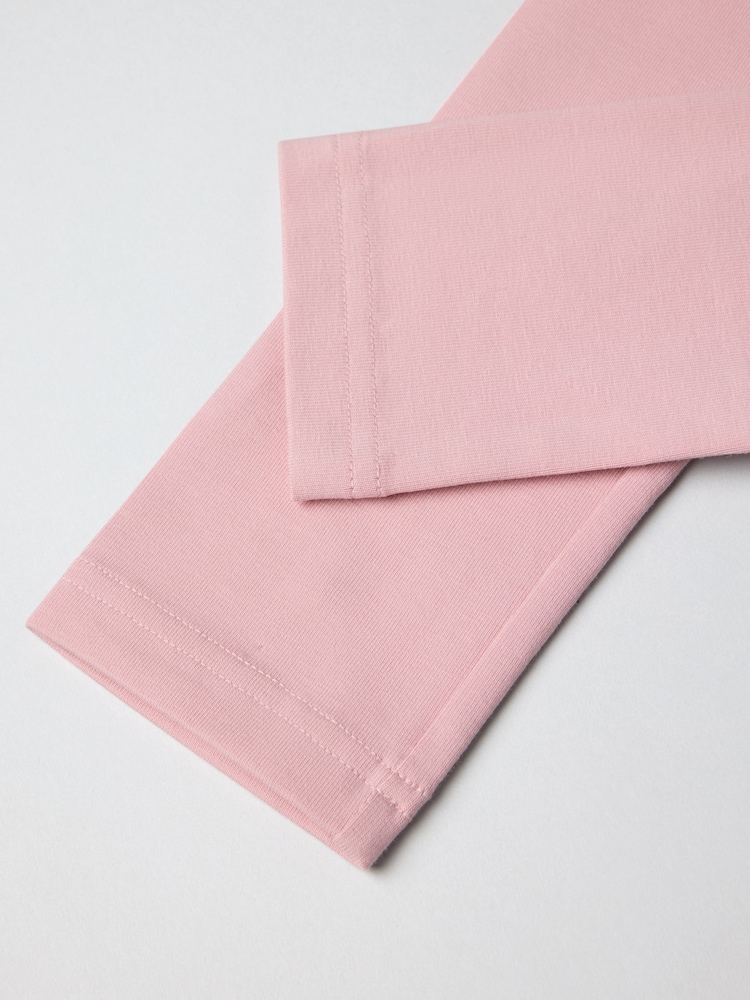 Polarn O Pyret Pink Baby Leggings - Image 3 of 3
