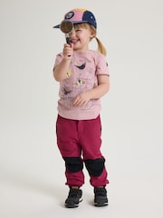 Polarn O Pyret Pink 100% Organic Cotton Ladybird Print T-Shirt - Image 1 of 6