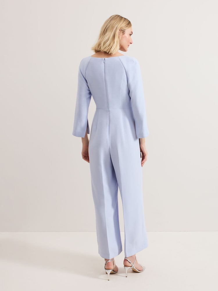 Phase Eight Blue Sienna Tux Jumpsuit - Image 2 of 7