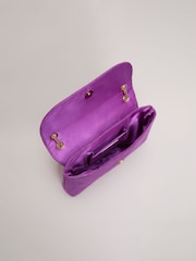 Phase Eight Suede Chain Clutch Bag - Imagen 4 de 6