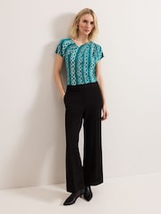 Phase Eight Green Kiara Chain Top - Image 3 of 6