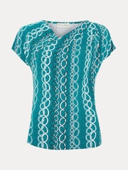 Phase Eight Green Kiara Chain Top - Image 6 of 6