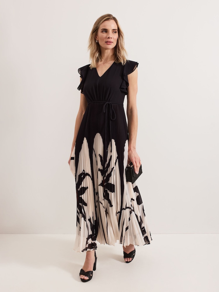 Phase Eight Black Uma Maxi Dress - Image 1 of 7