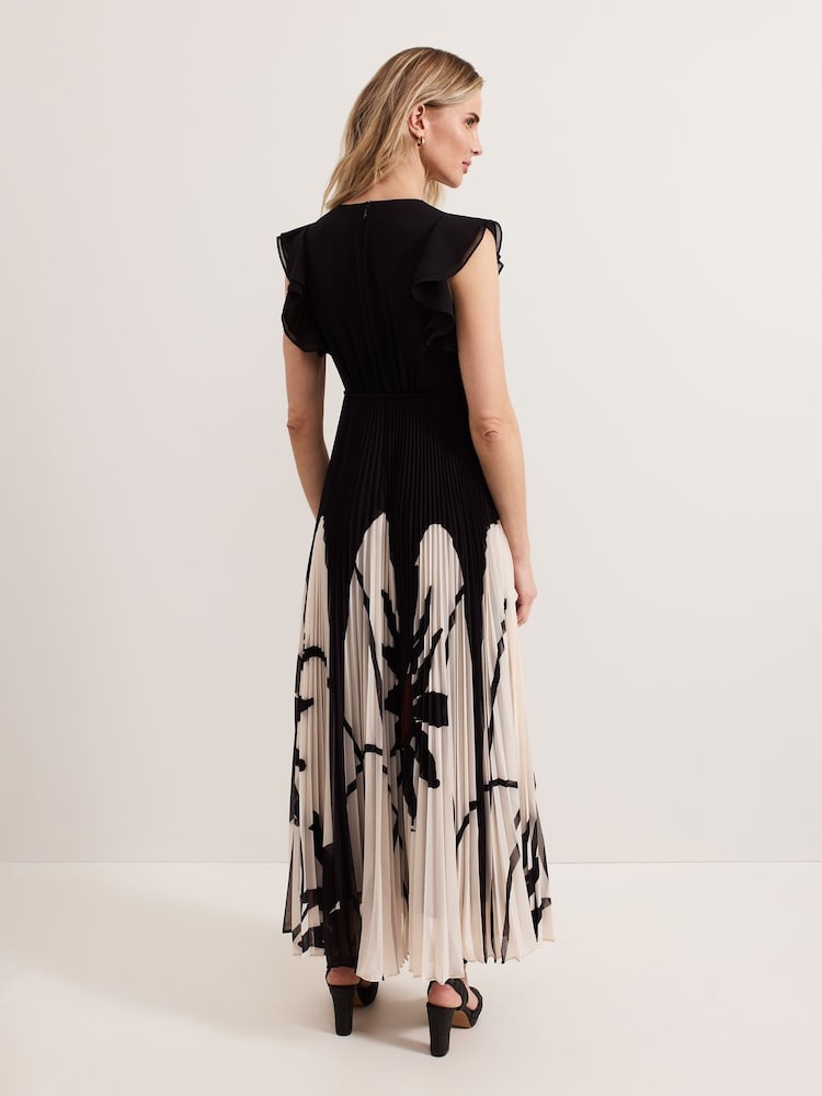 Phase Eight Black Uma Maxi Dress - Image 2 of 7