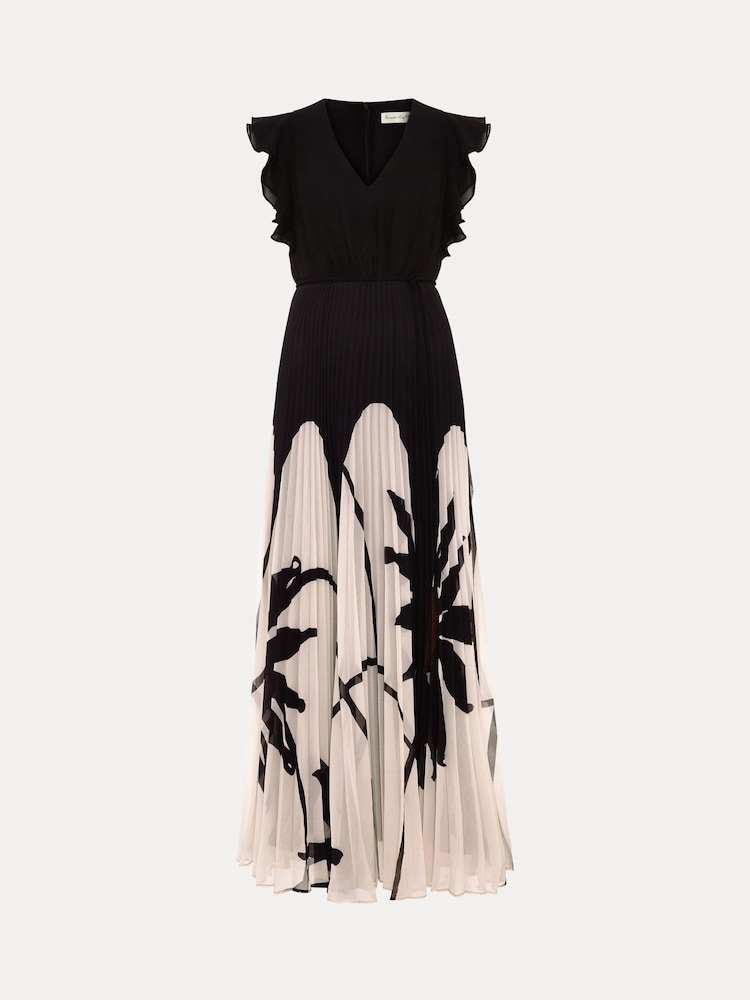 Phase Eight Black Uma Maxi Dress - Image 7 of 7
