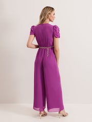 Phase Eight Purple Helene Jumpsuit - Image 2 of 7