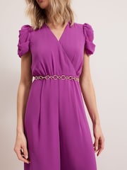 Phase Eight Purple Helene Jumpsuit - Image 4 of 7