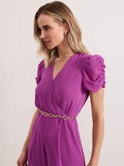 Phase Eight Purple Helene Jumpsuit - Image 5 of 7