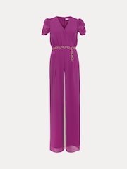 Phase Eight Purple Helene Jumpsuit - Image 7 of 7
