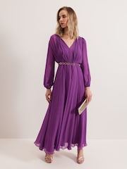 Phase Eight Amal Pleated Dress - صورة 1 من 7