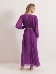 Phase Eight Amal Pleated Dress - صورة 2 من 7