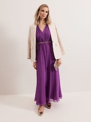Phase Eight Amal Pleated Dress - صورة 6 من 7