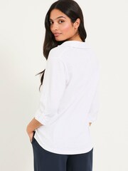 Branco - Camisas FATFACE Jersey - Imagem 2 de 5