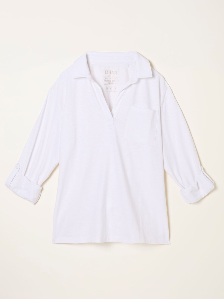 Branco - Camisas FATFACE Jersey - Imagem 5 de 5