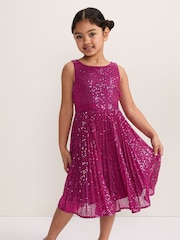 Phase Eight Pink Tiana Pink Dress - Image 3 of 7