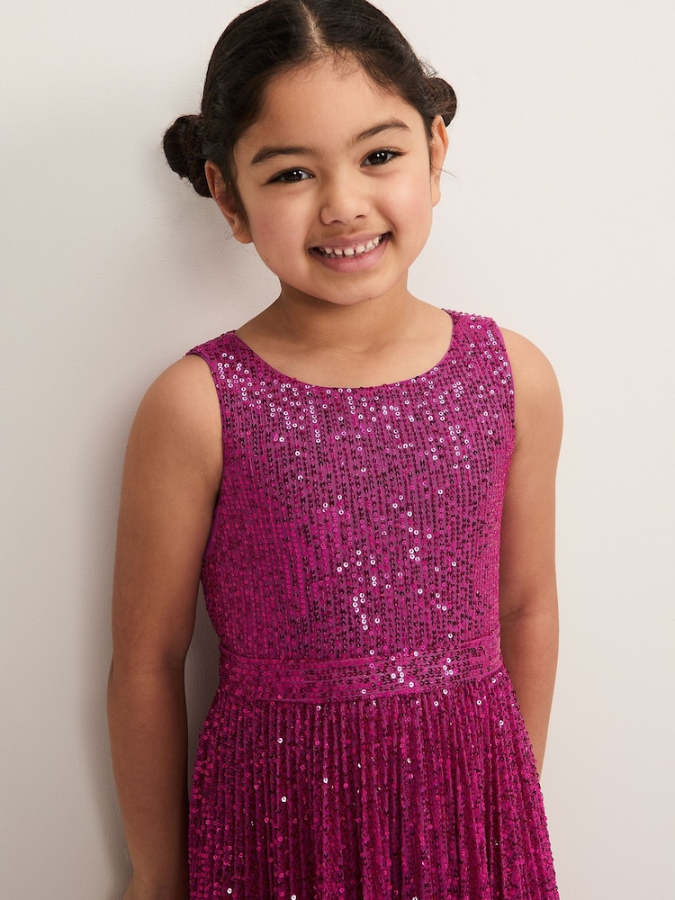 Phase Eight Pink Tiana Pink Dress - Image 4 of 7
