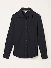 FatFace Selby Black Jersey Shirt - Image 1 of 1