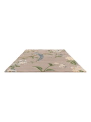 Laura Ashley Teal Blue Summer Palace Cranberry Rug - Image 2 of 7