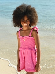Angels Face Pink Bali Sparkle Playsuit - Image 1 of 3