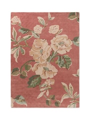 Laura Ashley Orange Aylworth Trail Terracotta Rug - Image 4 of 8