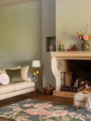 Laura Ashley Green Aylworth Trail Fern Rug - Image 1 of 9