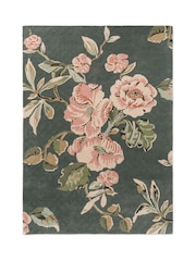 Laura Ashley Green Aylworth Trail Fern Rug - Image 6 of 9