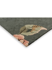 Laura Ashley Green Aylworth Trail Fern Rug - Image 8 of 9