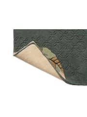 Laura Ashley Green Aylworth Trail Fern Rug - Image 9 of 9