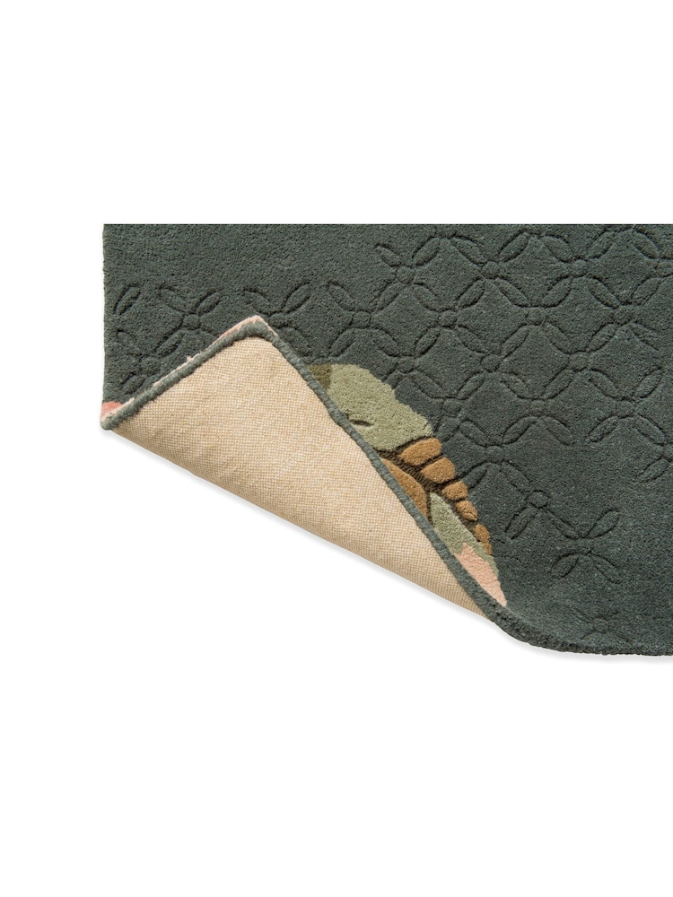 Laura Ashley Green Aylworth Trail Fern Rug - Image 9 of 9