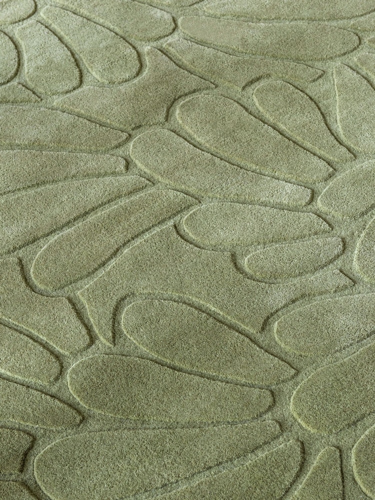Laura Ashley Green Coleby Petals Hedgerow Rug - Image 8 of 8