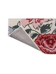 Laura Ashley Red Wendling Floral Poppy Rug - Image 6 of 8