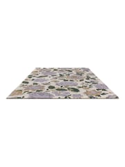 Laura Ashley Purple Wendling Floral Heather Rug - Image 6 of 9