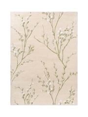 Laura Ashley Green Pussy Willow Hedgerow Rug - Image 6 of 9