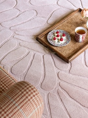 Laura Ashley Pink Coleby Petals Chalk Rug - Image 2 of 8