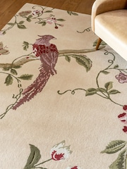 Laura Ashley Red Summer Palace Cranberry Rug - Image 2 of 7