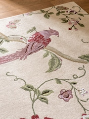 Laura Ashley Red Summer Palace Cranberry Rug - Image 4 of 7