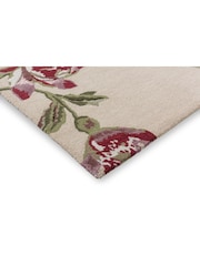 Laura Ashley Red Summer Palace Cranberry Rug - Image 6 of 7