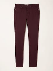 FatFace Hayle Burgundy Red Five Pocket Jegging - Image 1 of 1