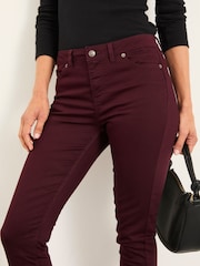 FatFace Hayle Burgundy Red Five Pocket Jegging - Image 3 of 6