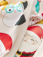 Ecru AOP Squishmallow Christmas Jogger Pyjamas (5-14yrs) - Image 8 of 8