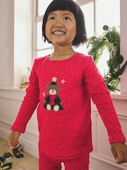Red Bear Christmas Pyjamas (9mths-16yrs) - Image 3 of 7