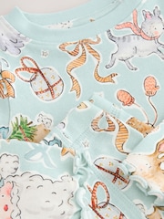 Blue Goose Print Christmas Pyjamas (9mths-16yrs) - Image 4 of 4