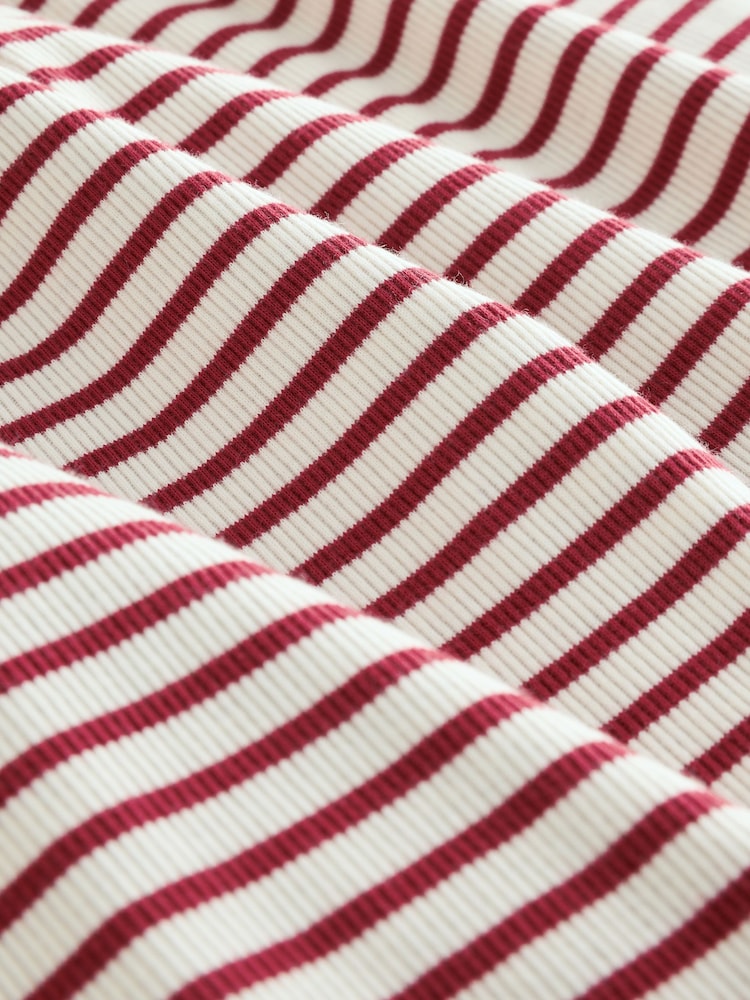 Red Stripe Christmas Yoga Pant Style Pyjamas (3-16yrs) - Image 4 of 4