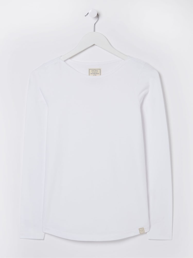 FatFace Bree White T Shirt - Image 1 of 1 FatFace Bree White T Shirt - Image 1 of 1