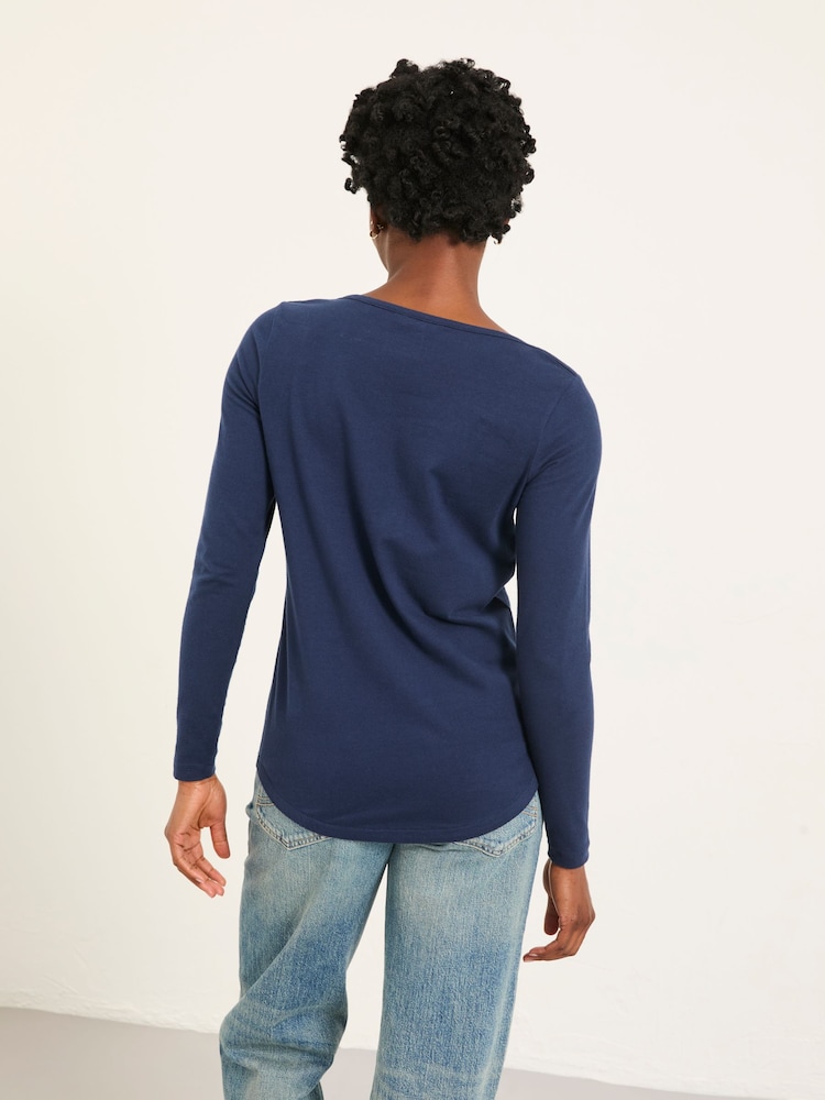 Marineblau - FatFace T Shirt - Bild 2 von 5