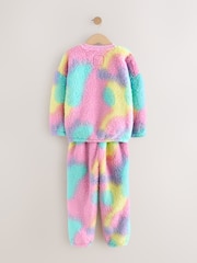 Pastel Tie Dye Fleece Two Piece (2-16yrs) - Image 2 of 4