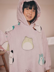 Lilac Purple Squishmallow Fleece Hooded Blanket (5-16yrs) - Image 3 of 8
