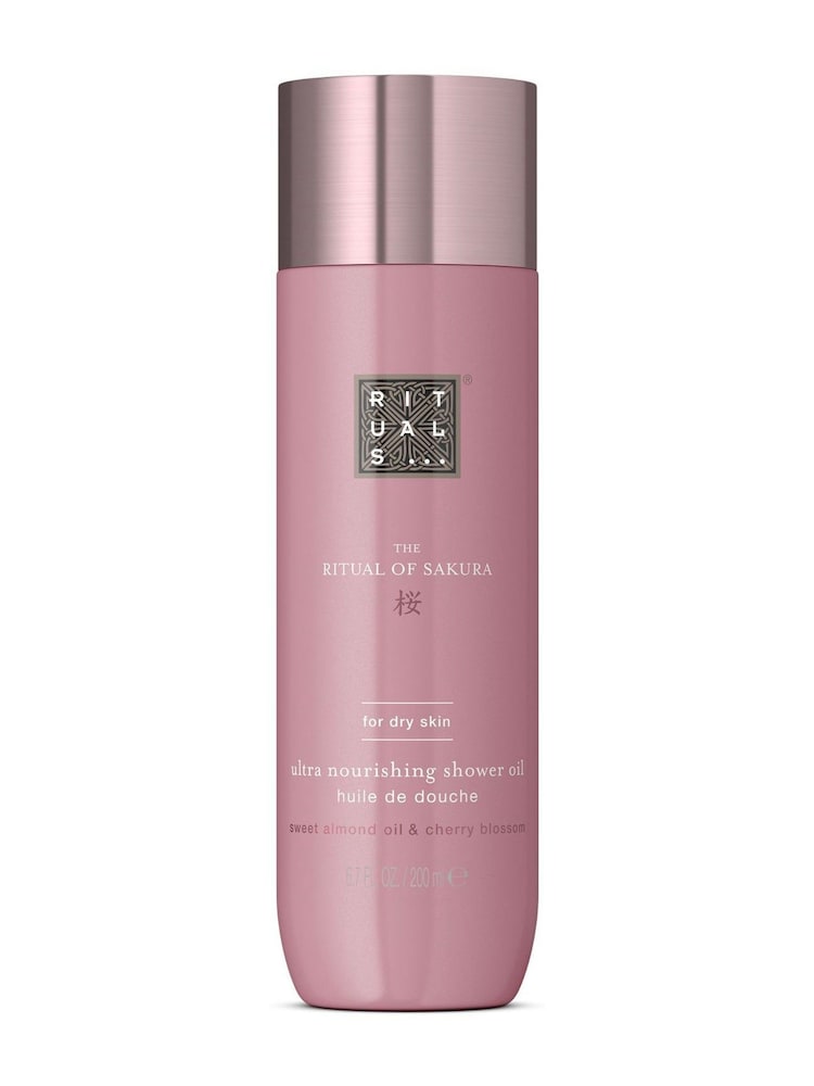 Rituals The Ritual of Sakura Shower Oil 200ml - Image 1 of 4 Rituals The Ritual of Sakura Shower Oil 200ml - Image 1 of 4