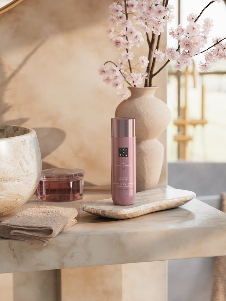 Rituals The Ritual of Sakura Shower Oil 200ml - Image 4 of 4 Rituals The Ritual of Sakura Shower Oil 200ml - Image 4 of 4