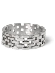 DCK Mens Silver Tone Stainless Steel Watch Strap - Image 2 of 2